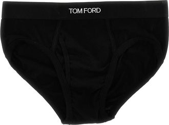 Tom Ford Black Logo Briefs