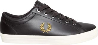 Fred Perry Schoenen, Heren, Bruin, 44 EU, Leer, Baseline Leather