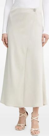 A|X Armani Exchange Gonna midi con bottone - Toni neutri