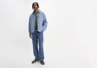 Levi's 568 Loose Straight Cargos - Mens - 28X30 - Blue