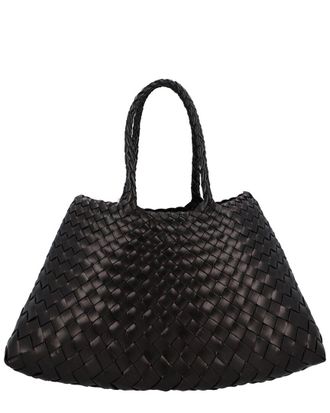 Dragon Diffusion Small Santa Croce Leather Shoulder Bag