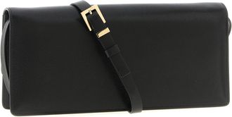Tom Ford Womens Black Goatskin Shoulder Bag