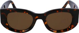 Victoria Beckham Womens Victoria Beckham Brown Framed Sunglasses - Size: ONE size