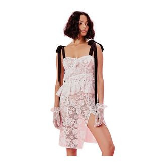 For Love & Lemons Dames, Jurken, Wit, Maat: XS