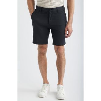 Tommy Bahama Bahama Coast Flat Front Shorts in Jet Black at Nordstrom, Size 44