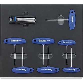 Forum M&oacute;dulo De Herramientas Destornillador Con Llave Acodado, Tipo : Torx, Dimensiones 2/3