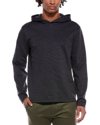 Vince Double Face Pique Hoodie