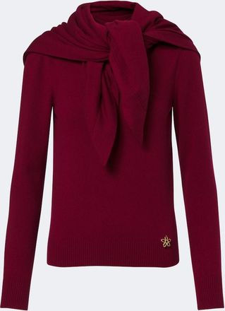 Oscar De La Renta Layered cashmere sweater