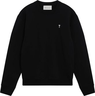 Ami Hoodie met borstborduurwerk - Heren - Sweatshirts - Zwart - 2XL - Hoodies & sweatvesten