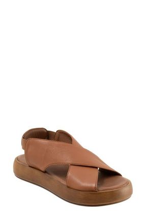 Bueno Jayden Sandal in Dark Tan at Nordstrom, Size 7.5-8Us