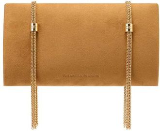 Elisabetta Franchi Ophidia Schoudertas - Dames - Schoudertassen - Bruin - ONE Size - Katoen - Tassen