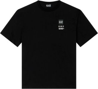 Emporio Armani Emporio Armani Ea7, Hombre, Camisetas, Negro, Talla: 2XL
