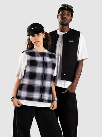 adidas Gonz Plaid Chaleco negro