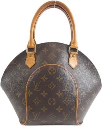 Louis Vuitton Pre-owned Handbags, female, Brown, Size: ONE SIZE Pre-owned Vintage Canvas Handbag