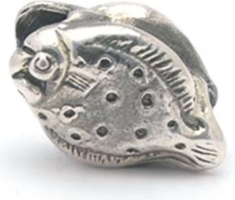 Trollbeads Womens Flounder Bead In Silver