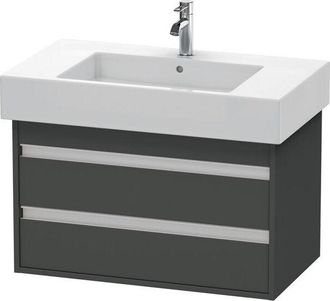 Duravit Ketho Mueble Bajo Encimera 6640, 2 Cajones, 800mm, Para - Duravit