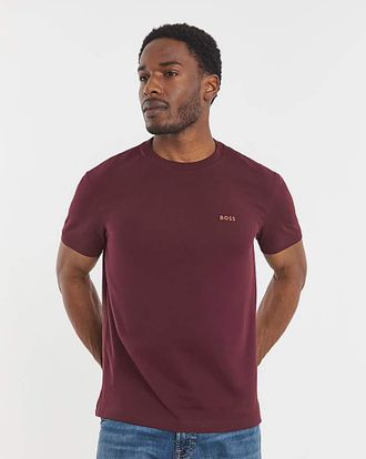 HUGO BOSS Short Sleeve Chest Logo T-Shirt