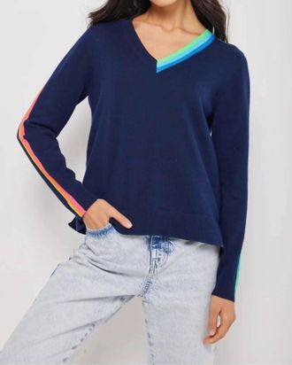 Lisa Todd Color Code Sweater In Navy