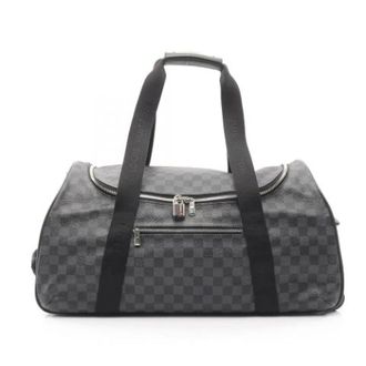 Louis Vuitton Vintage, unisex, Zwart, ONE Size, Pre-owned Canvas Weekendtas