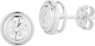 Glaze Jewelry Silver Cz Earrings