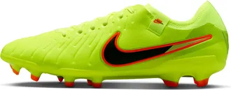 Nike Mens Tiempo Legend 10 Pro Firm-Ground Low-Top Soccer Cleats in Yellow | DV4333-701