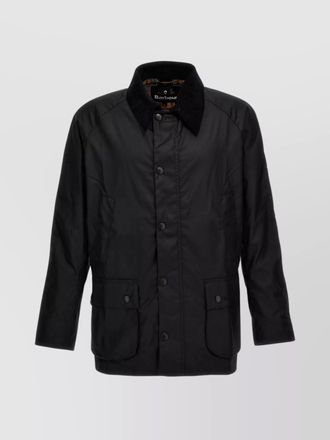 Barbour waxed cotton regular-fit jacket