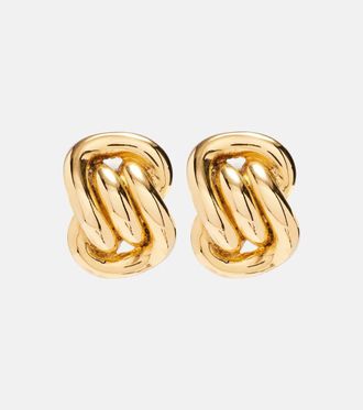 Jennifer Behr Ellis gold-plated earrings