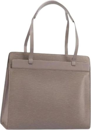 Louis Vuitton Pre-owned Tote Bags, female, Purple, Size: ONE SIZE Pre-owned Vintage Epi Tote