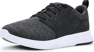 Travis Mathew The Daily III Le Shoes Mens Shoes Heather Black/Black : 11.5 M, Leather