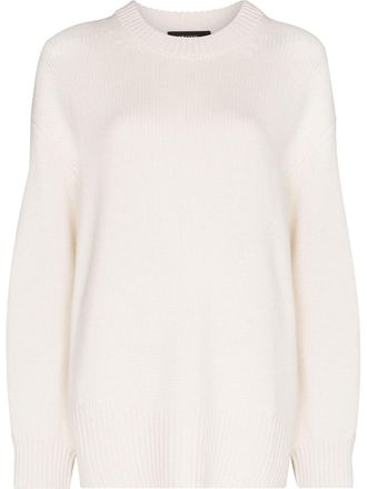 Lisa Yang Noor crew neck jumper - women - Cashmere - 1 - Neutrals