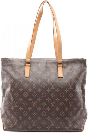 Louis Vuitton Brown Monogram Monogram Leather Tote Bag (Pre-Owned)