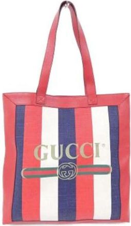 Gucci Pre-owned Canvas gucci-bags - Dames - Vintage Shopper - Veelkleurig - ONE Size - Vintage