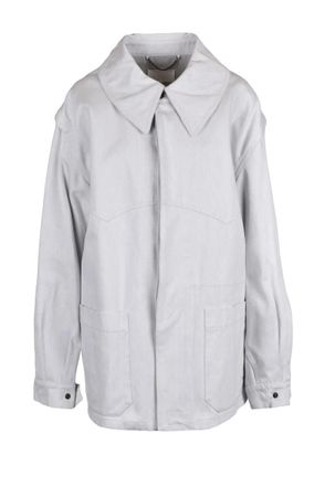 Maison Margiela Oversize Denim Jacket - Beige
