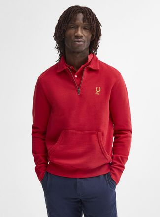 Polo Ralph Lauren Mens Embroidered logo polo-collar sweatshirt