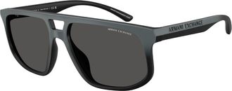A|X Armani Exchange AX4161SU 838887 Mens Sunglasses Grey Size 58