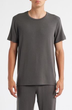 Daniel Buchler Modal Blend Pajama T-Shirt in Charcoal at Nordstrom, Size Small