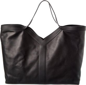 Saint Laurent Y Maxi Leather Tote