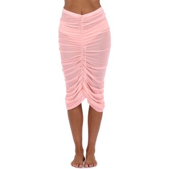 Sunshine 79 Maximal Ruched Convertible Cover-Up Skirt in Blossom at Nordstrom Rack, Size X-Large