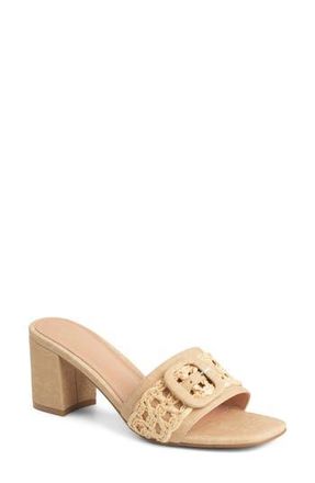 New York & Company Lana Slide Sandal in Natural at Nordstrom Rack, Size 6.5