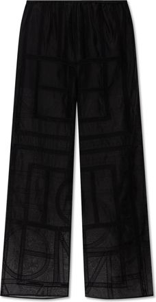 Toteme Toteme Pants With Logo