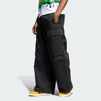 adidas Originals Mens Adilenium Season 3 Cargo Pants - Black Cotton - Size 29 Regular