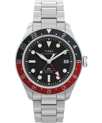 Timex Waterbury Heritage Heren Horloge Zilverkleurig TW2Y60600