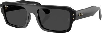 Ray-Ban Lukas Zonnebrillen - unisex - Zonnebrillen - Zwart - 56 MM - Accessoires