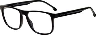 Carrera Mens 55 mm Black Opticals