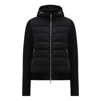 Moorer Winter Jackets, male, Black, Size: 2XL Lenz-S3L Bomber Jacket