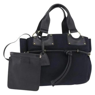 Gucci Pre-owned Hand Bag - Dames - Vintage Handtas - Zwart - ONE Size - Leer - Vintage