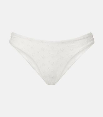 Faithfull The Brand Halo broderie anglaise bikini bottoms