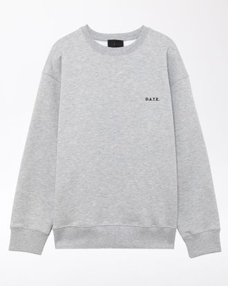 D.A.T.E. sweatshirt basic gray
