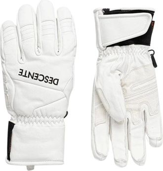 Descente Guanto in Pelle - - Sport - Uomo - Bianco - L