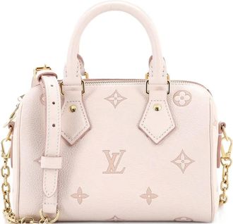 Louis Vuitton Speedy Bandouliere NM Bag Monogram Empreinte Eden 20 satchel - Toni neutri